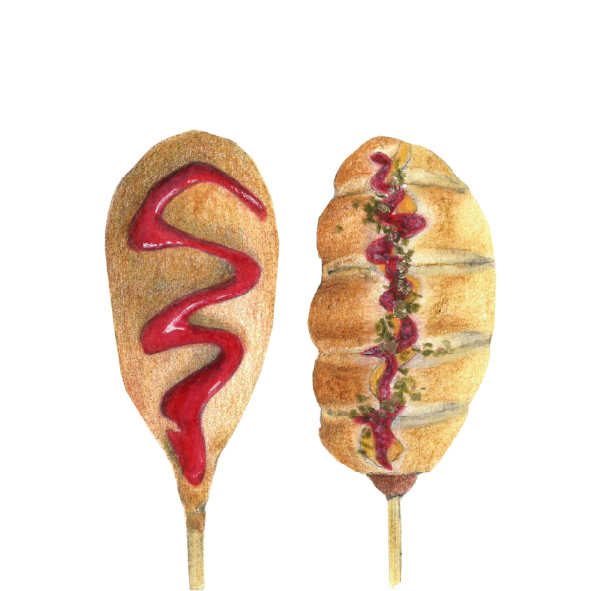 ホットドックイラスト
