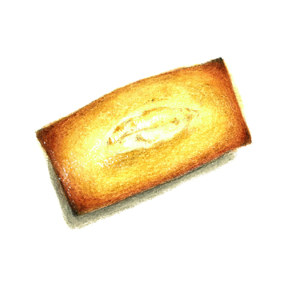 フィナンシェイラスト