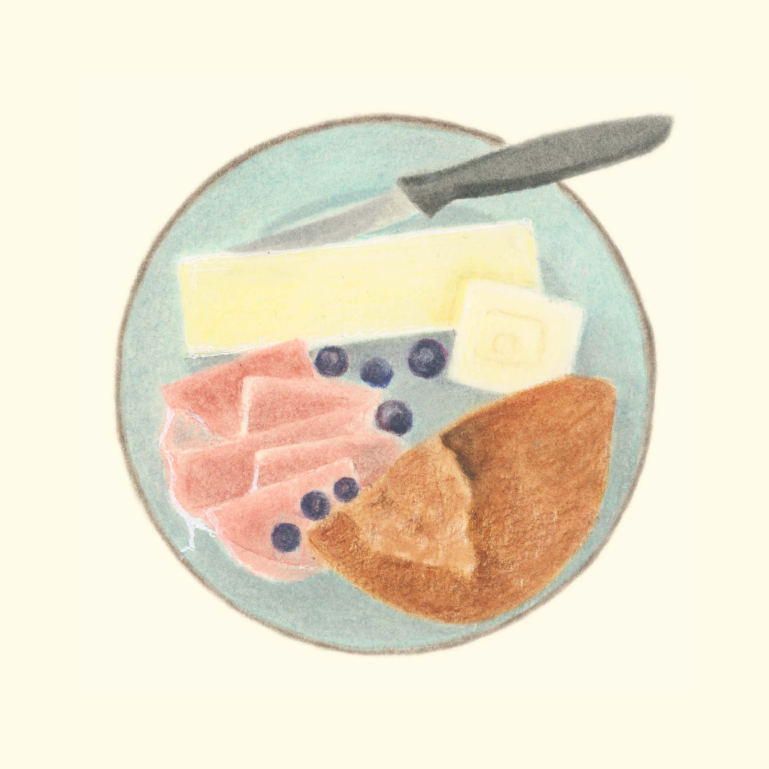 生ハムイラスト