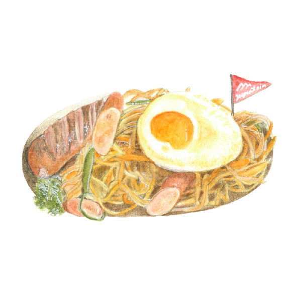 ナポリタンイラスト