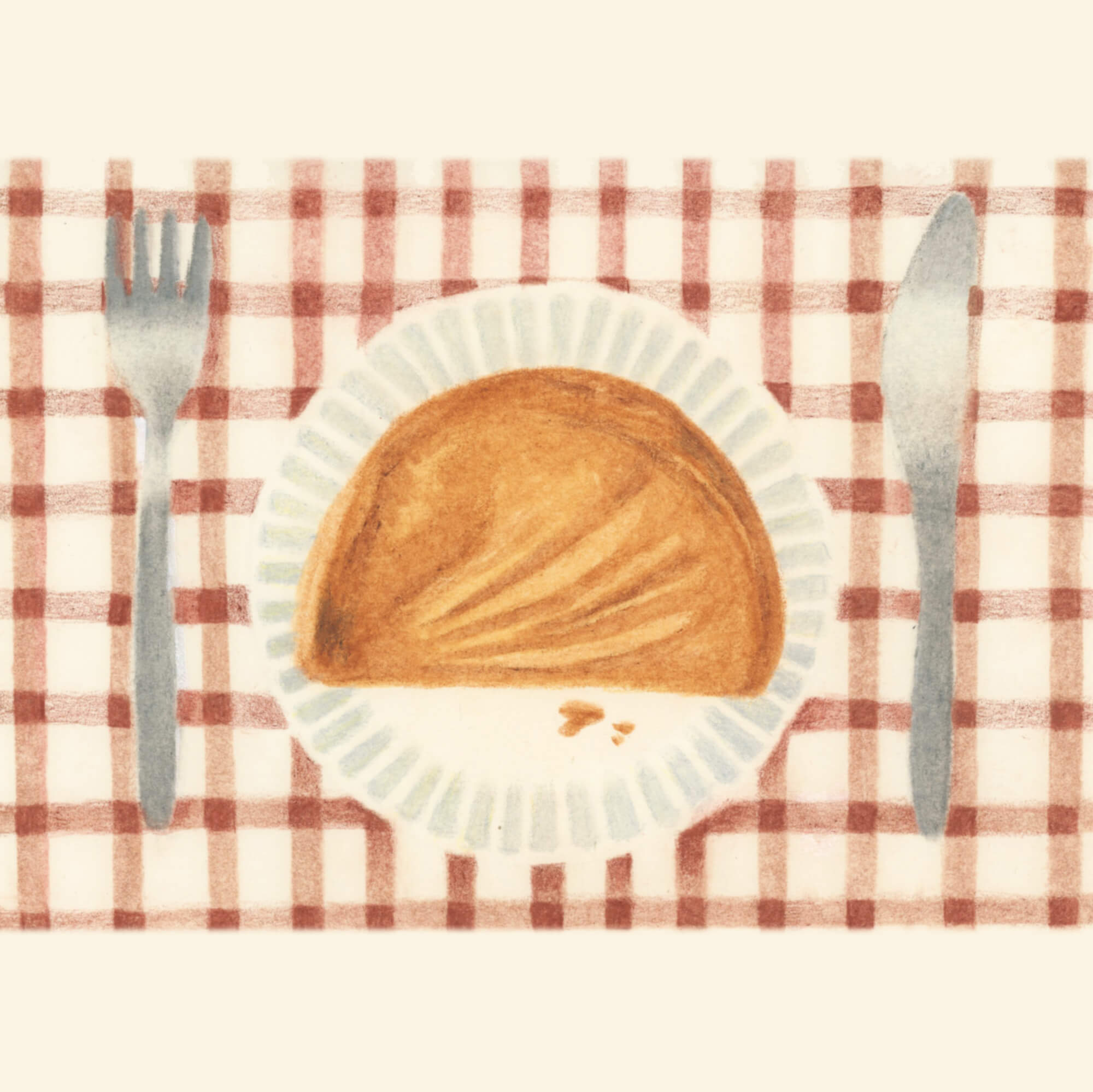 アップルパイイラスト