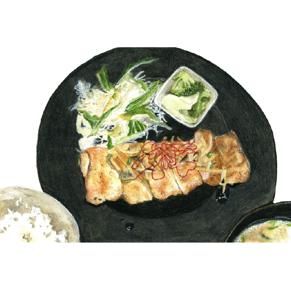 定食イラスト