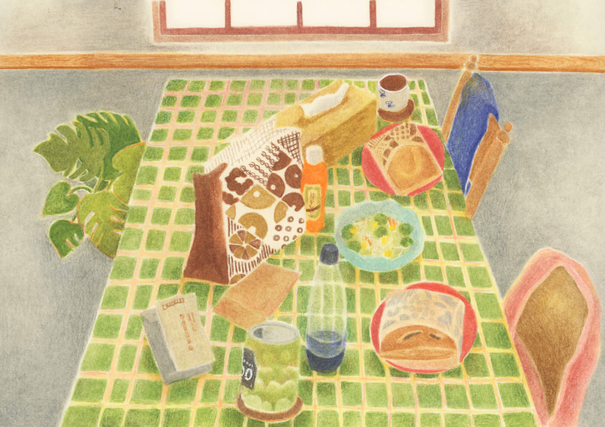 テーブルイラスト