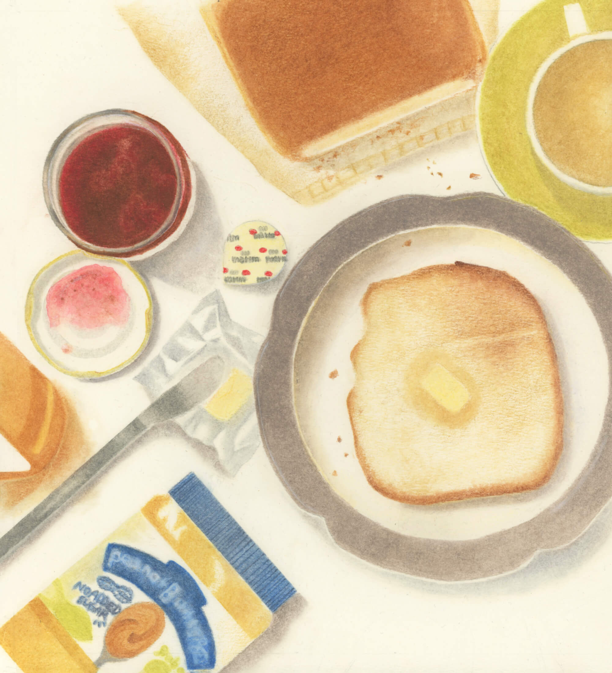 食パンイラスト