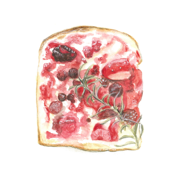 トーストイラスト